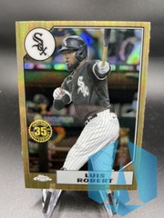 2022 Topps Chrome Luis Robert 1987 Topps 35th Anniversary #87BC-12